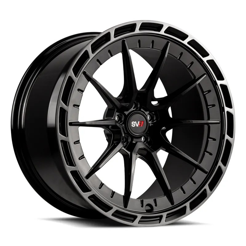 Savini SV.1 R1 Gloss Black Double Dark Tint - Get Your Wheels