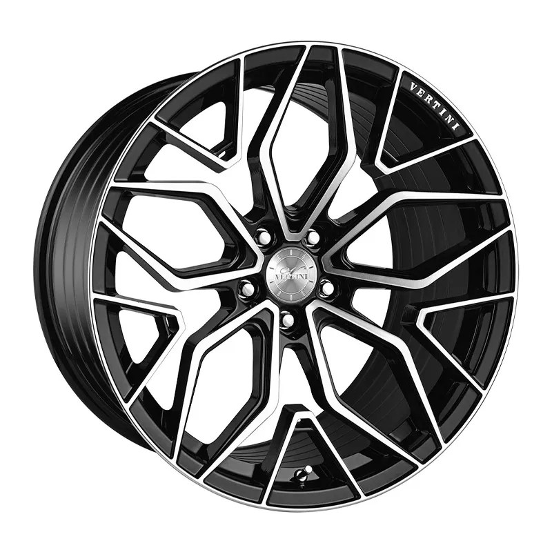 Vertini RFS2.6 Machined Black Floating Spoke Wheels
