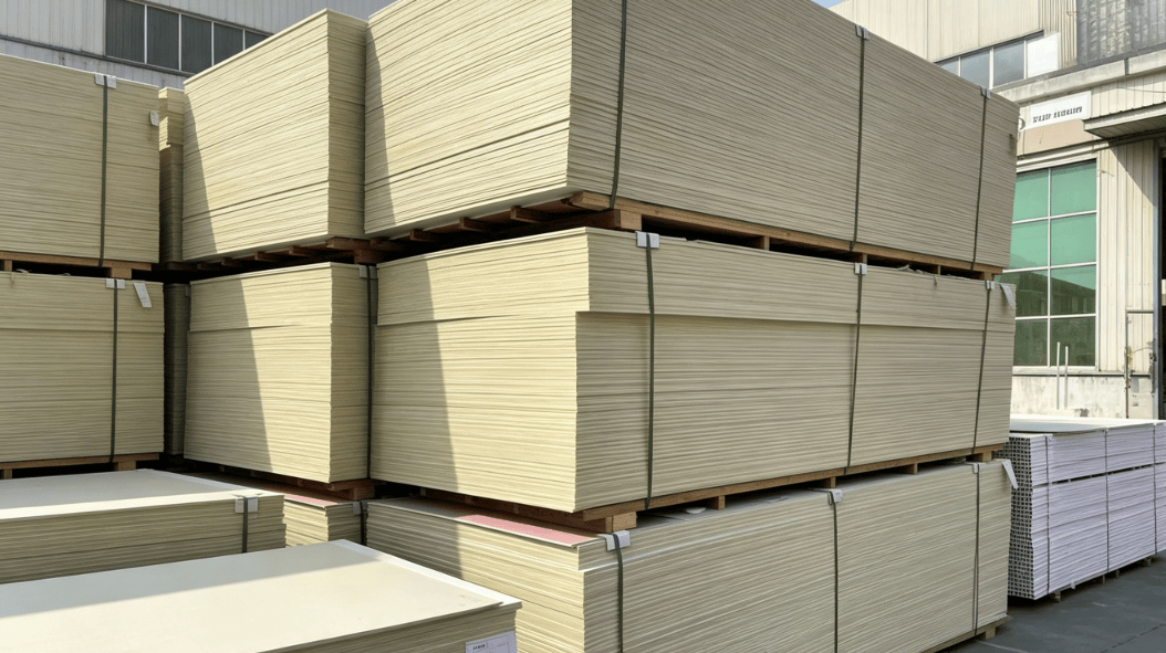 Custom pattern mixing container load plan for wall panels
