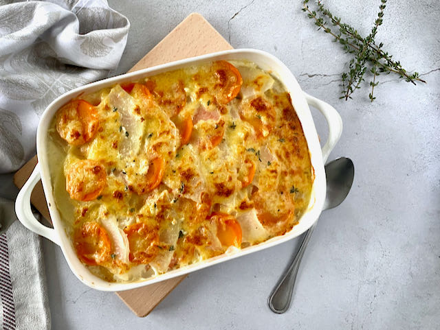 Makkelijke koolrabi ovenschotel