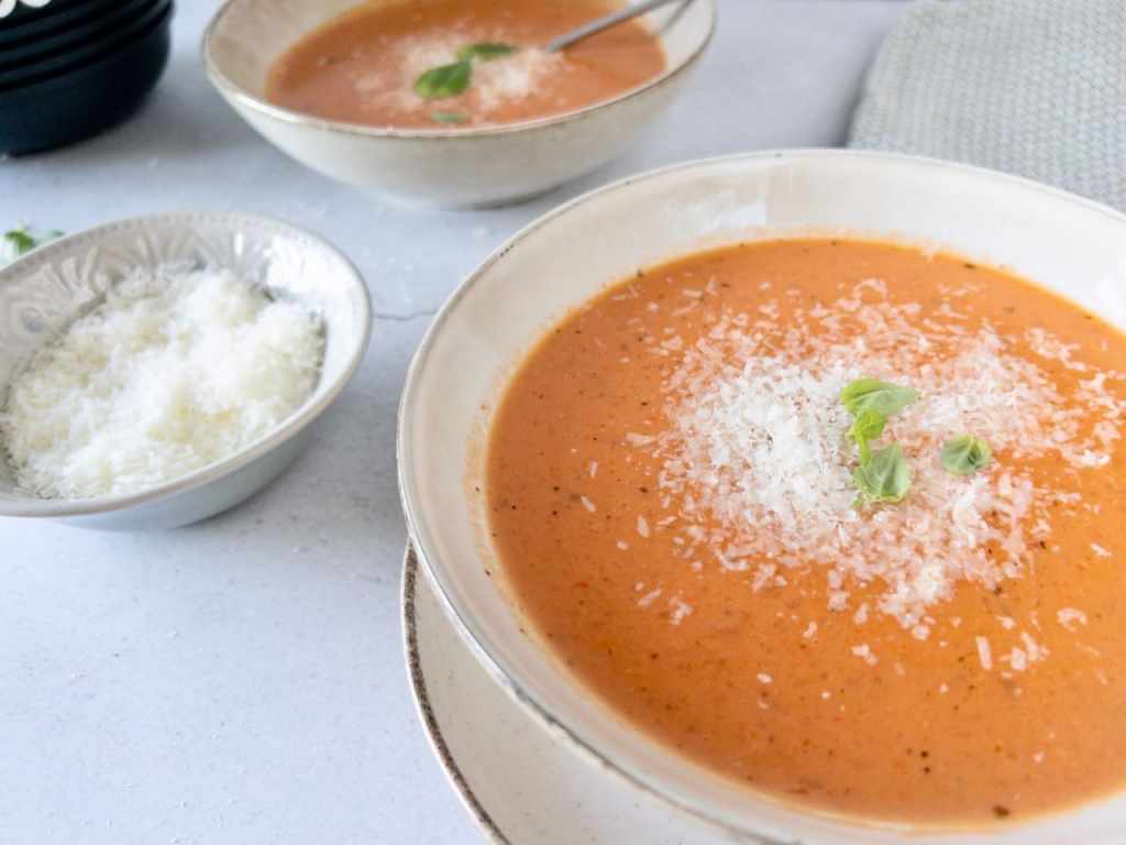 makkelijke slowcooker tomatensoep