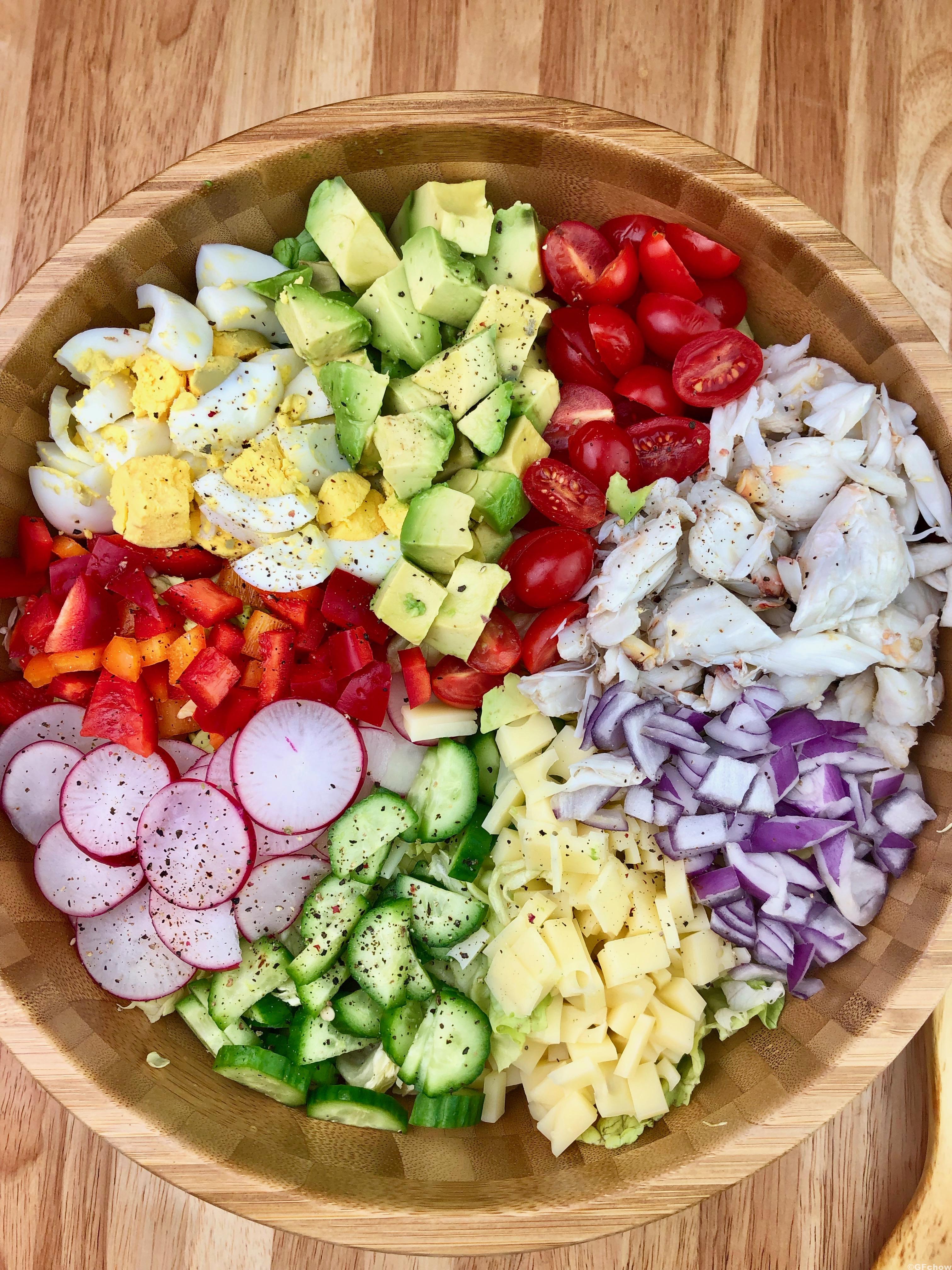 Crab Louie Cobb Salad