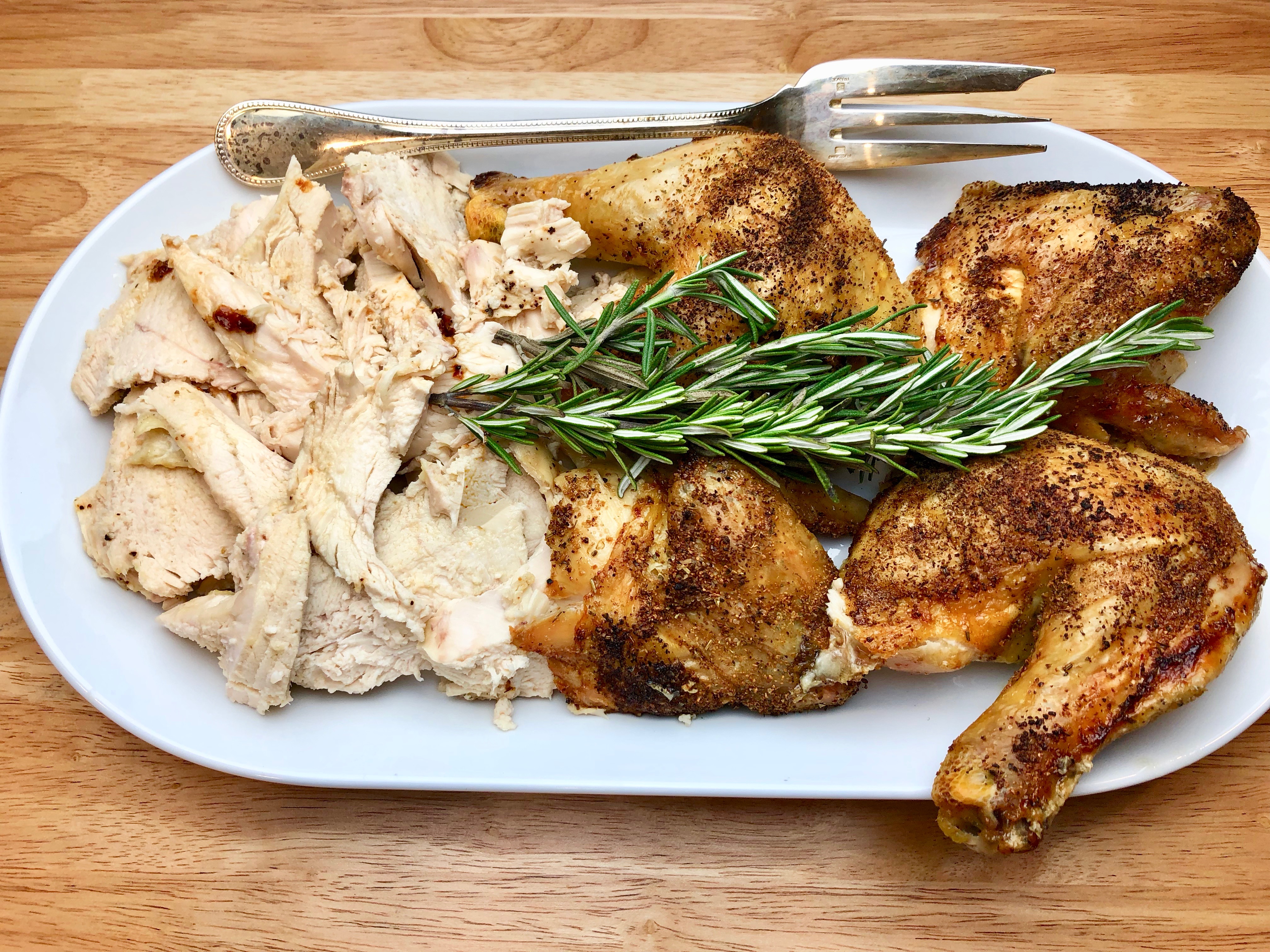 No-Fuss Crispy Roast Chicken