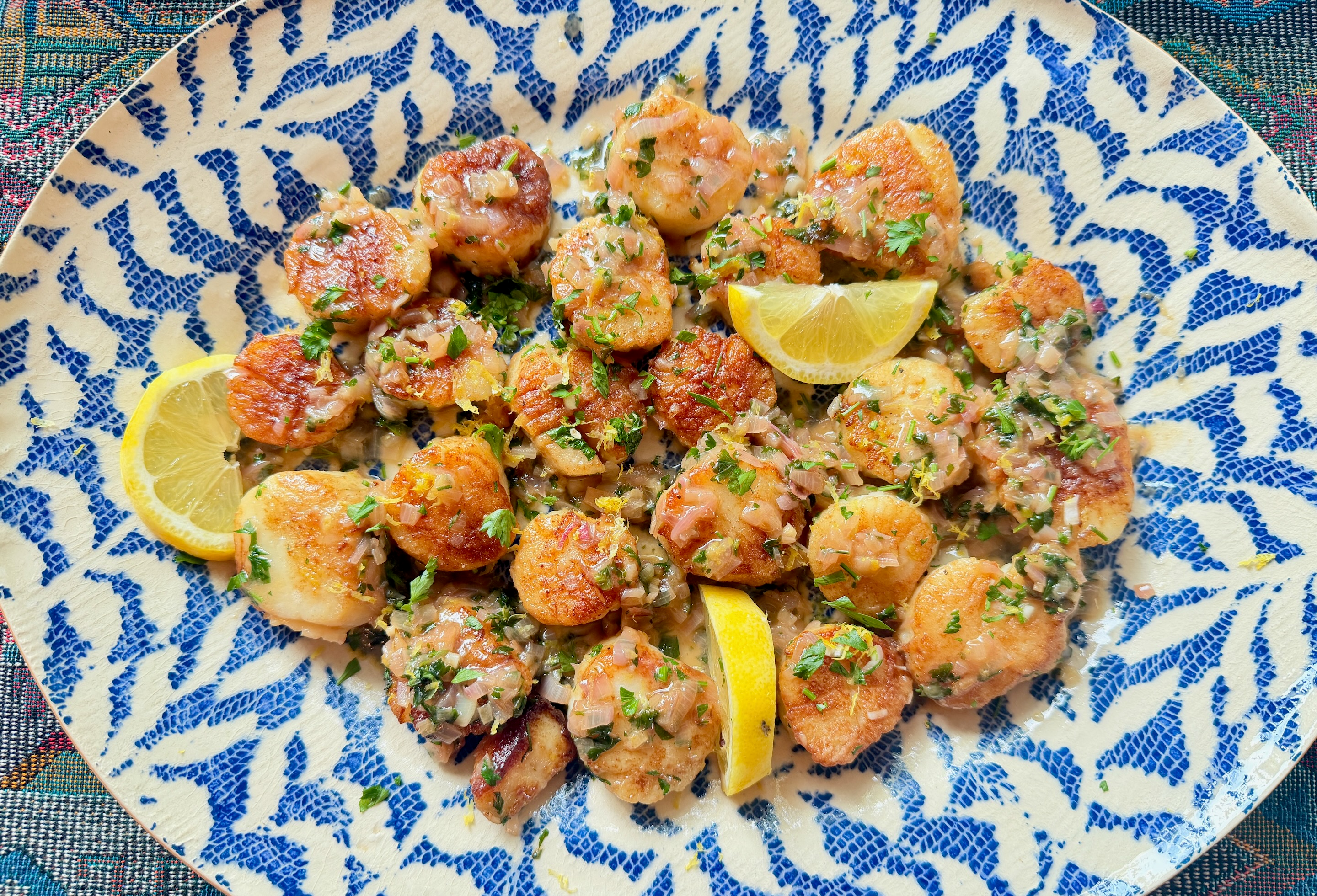 Ina Garten’s Scallops Provencal (Gluten Free)