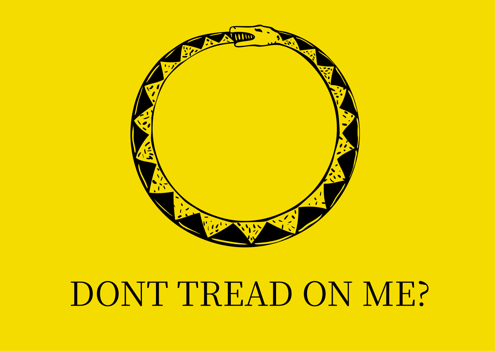 “DONT TREAD ON ME?” Protest Art