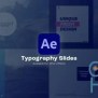 After Effects Template – Typography Slides 29421