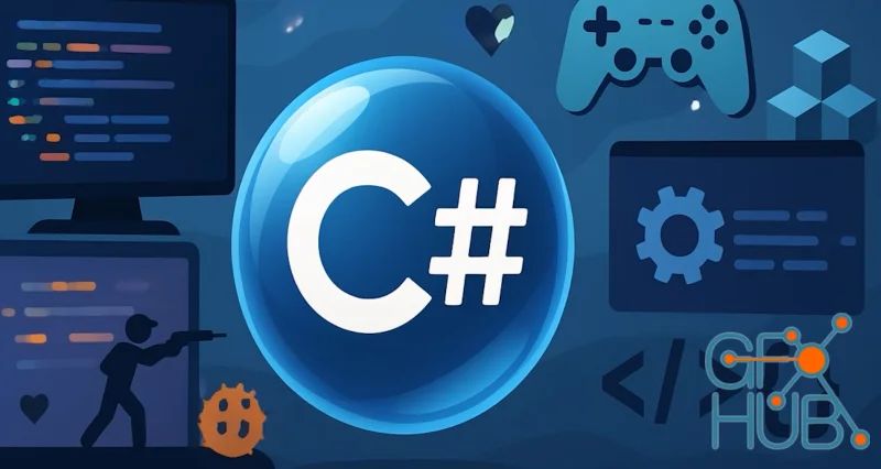 Learn Basics Of Unity And C Sharp Coding For Beginners Level Gfx Hub 2 0 Creative Community - Best Dark Illustrations in Full HD