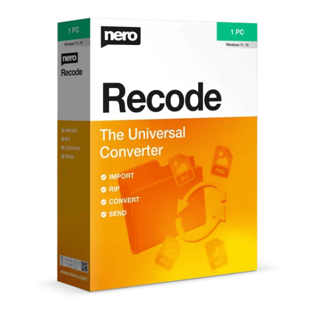 تحميل Nero Recode: أسرع محول فيديوهات بجودة 4K لعام 2026 1 تحميل Nero Recode: أسرع محول فيديوهات بجودة 4K لعام 2026