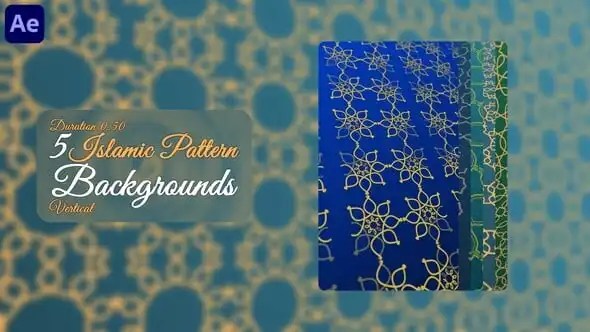 Videohive - Islamic Pattern Backgrounds