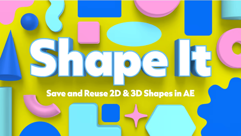 Aescripts Shape It V1.0.0