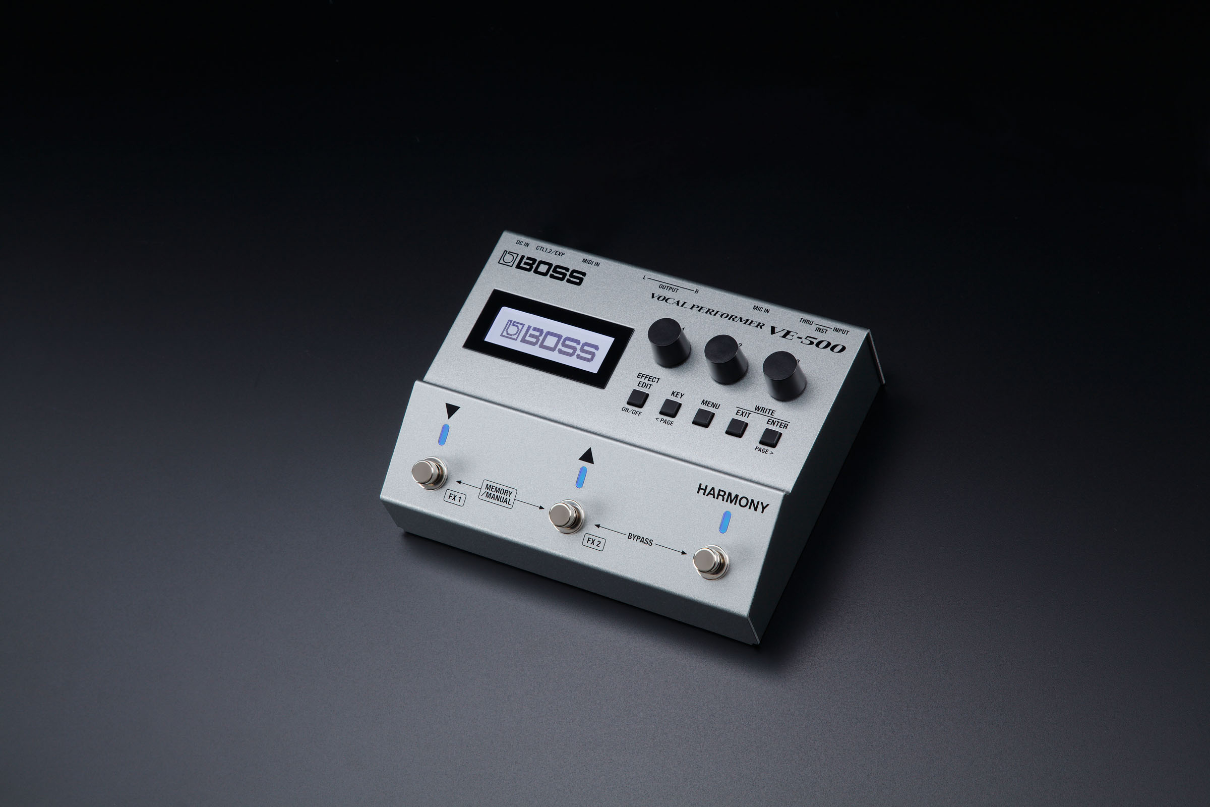 BOSS Announces VE-500 Vocal Performer Pedal - Guitar Girl Magazine