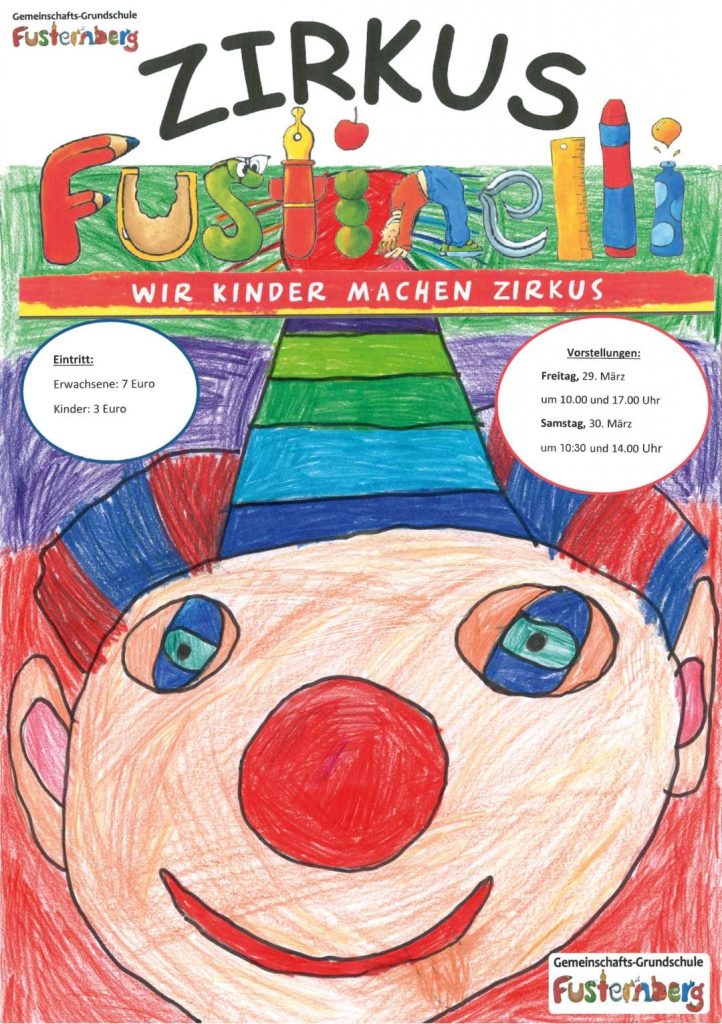 Zirkus Fustinelli Gemeinschafts Grundschule Wesel Fusternberg