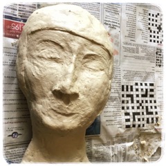 This is my FolkyFlo Eve. How did she know I was into crossword puzzles. One of many uncanny coincidences.