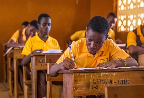 Citifmonline: Students at LEKMA writing exams
