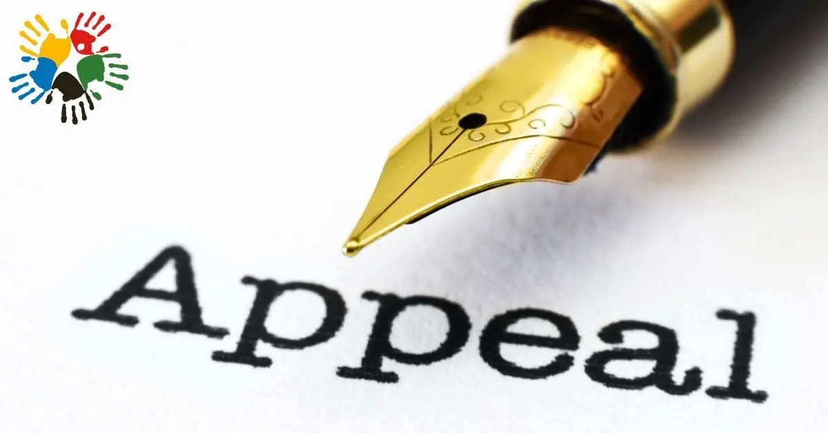 How do I appeal if the SRD grant is declined?