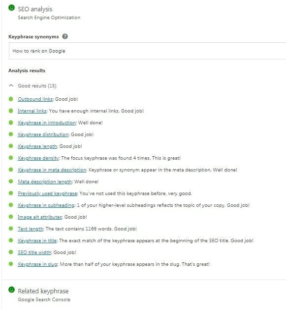 Rank on google using Google Search Console and Search Engine Optimization
