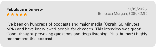 Consulting Leaders, Apple Podcast review 5