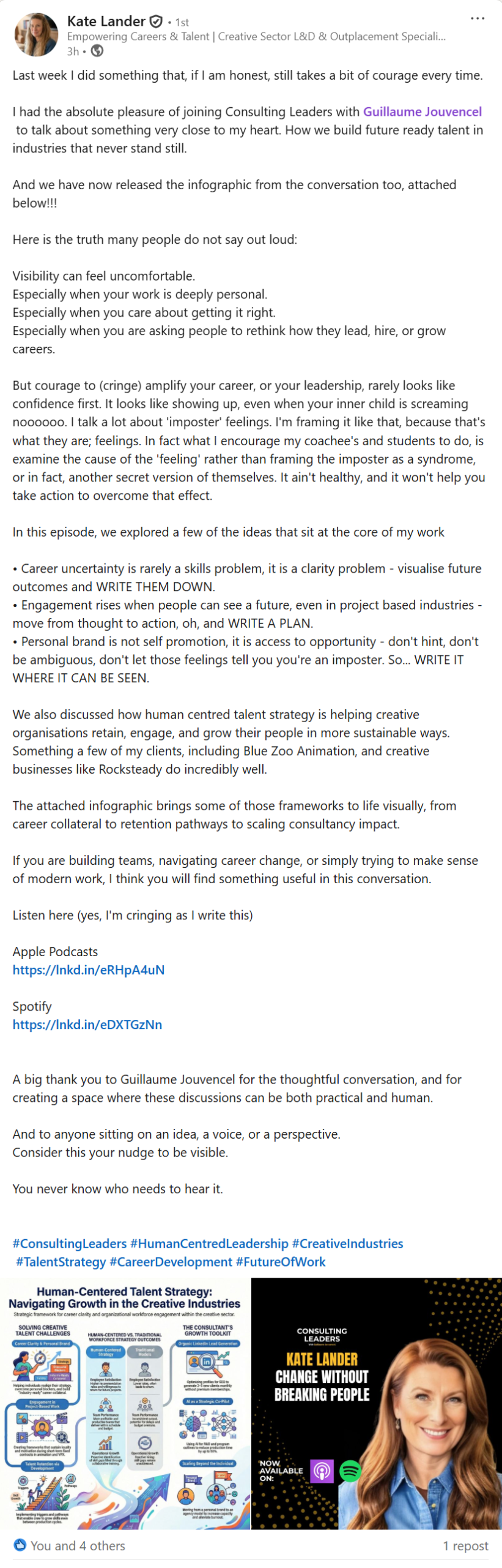 Kate Lander on Consulting Leaders