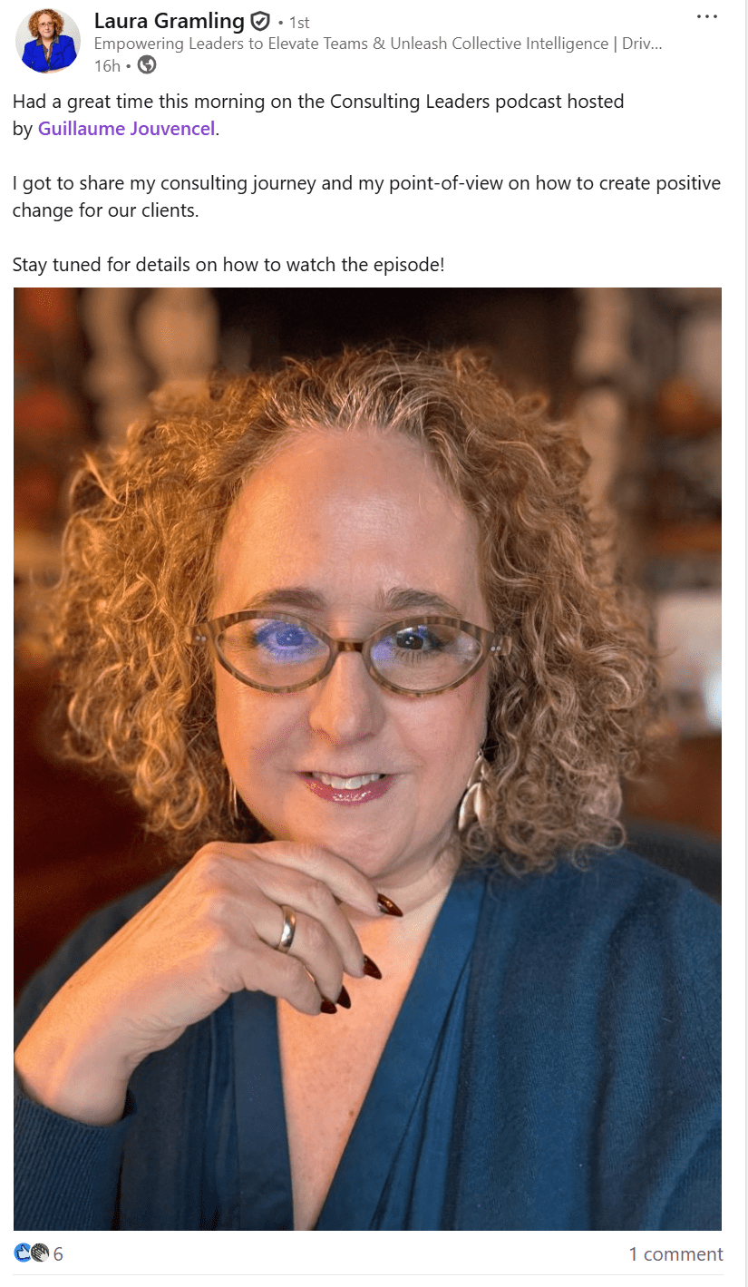 Laura Gramling on Consulting Leaders