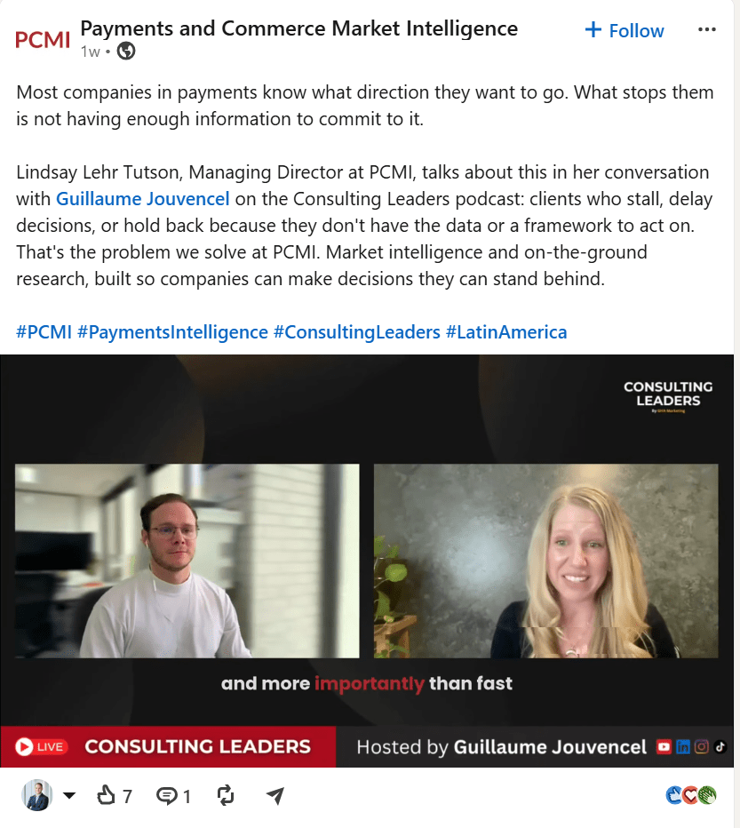 Payments & Commerce Market Intelligence on The Principal Podcast