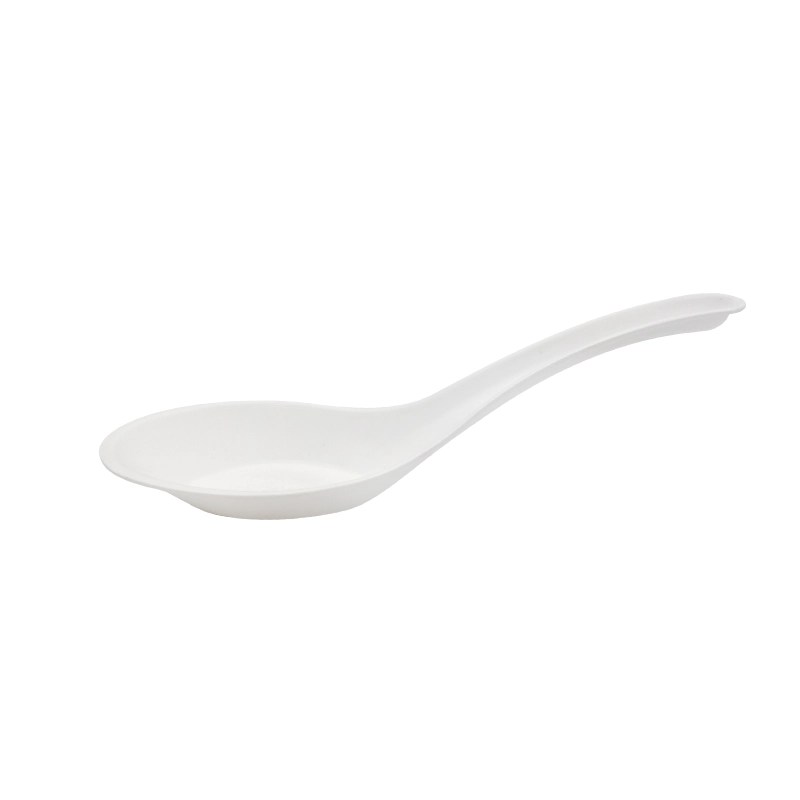 Sugarcane Fibre Chinese Soup Spoon
