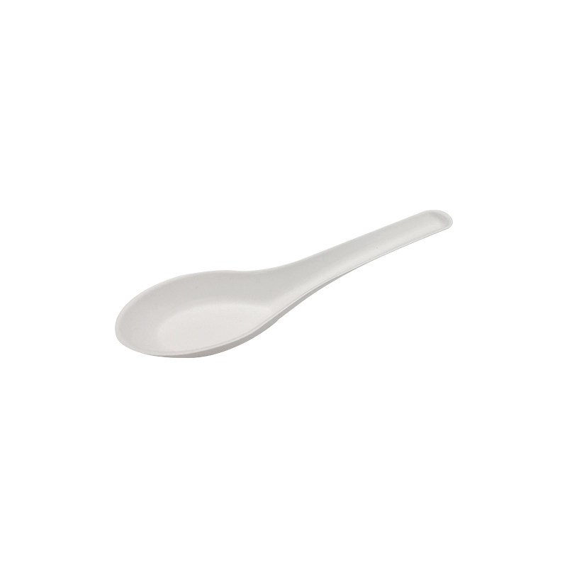 Sugarcane Fibre Chinese Soup Spoon