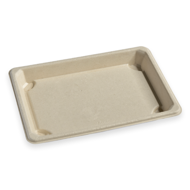 Sugarcane Fibre Sushi Tray 04