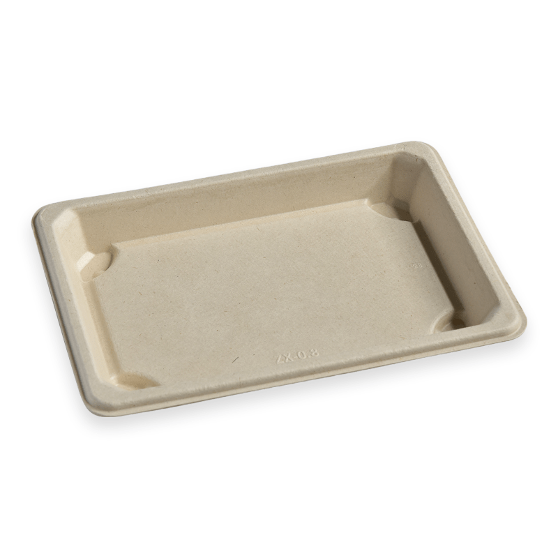 Sugarcane Fibre Sushi Tray 10