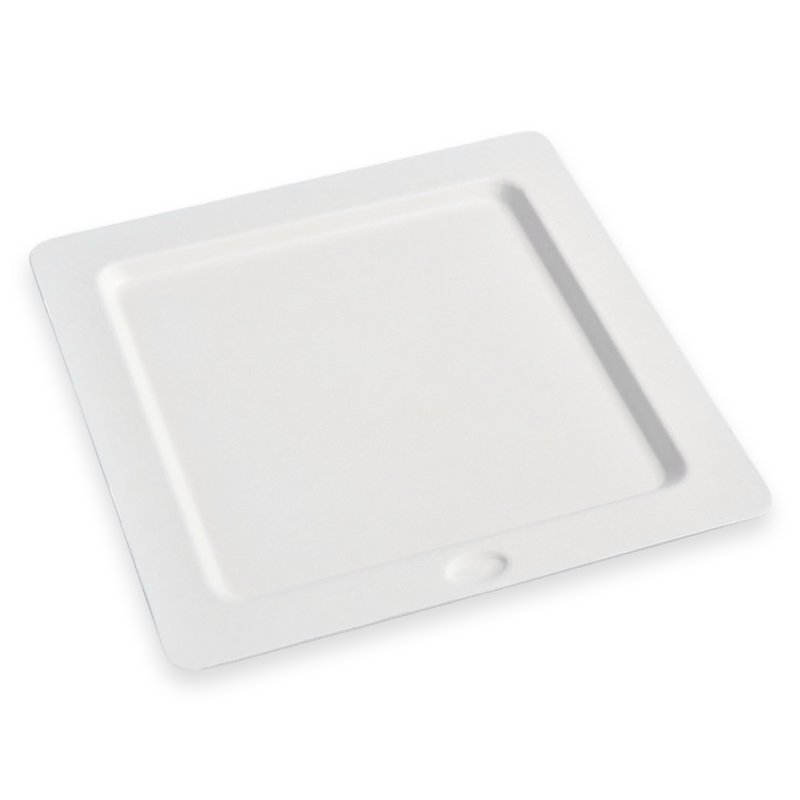 #4 Sugarcane Fibre Cake Tray