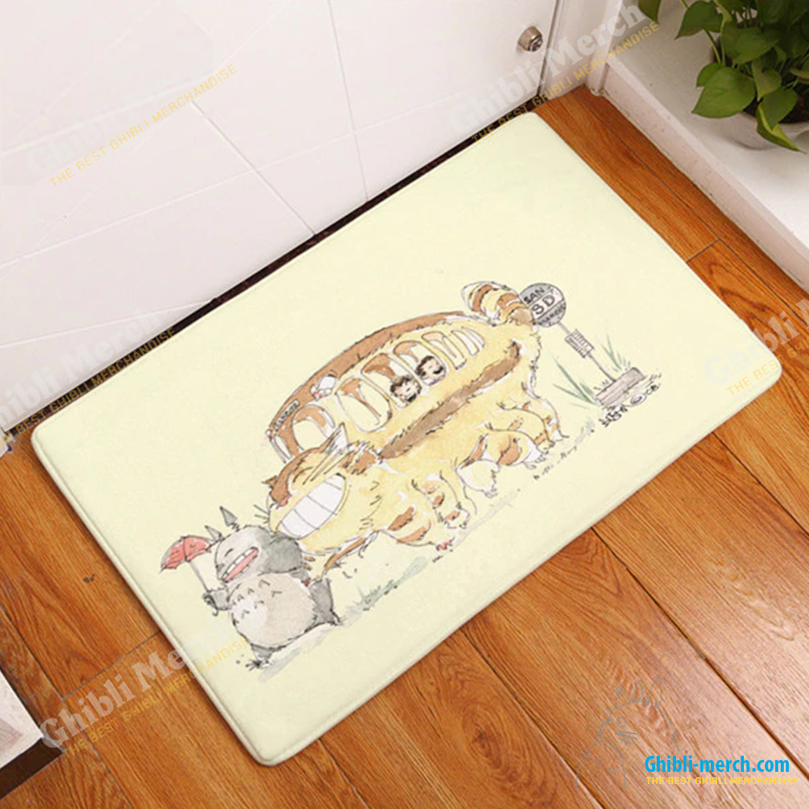 My Neighbor Totoro Plush Doormat Rectangular (10 Colors) 2 Totoro Plush Doormat