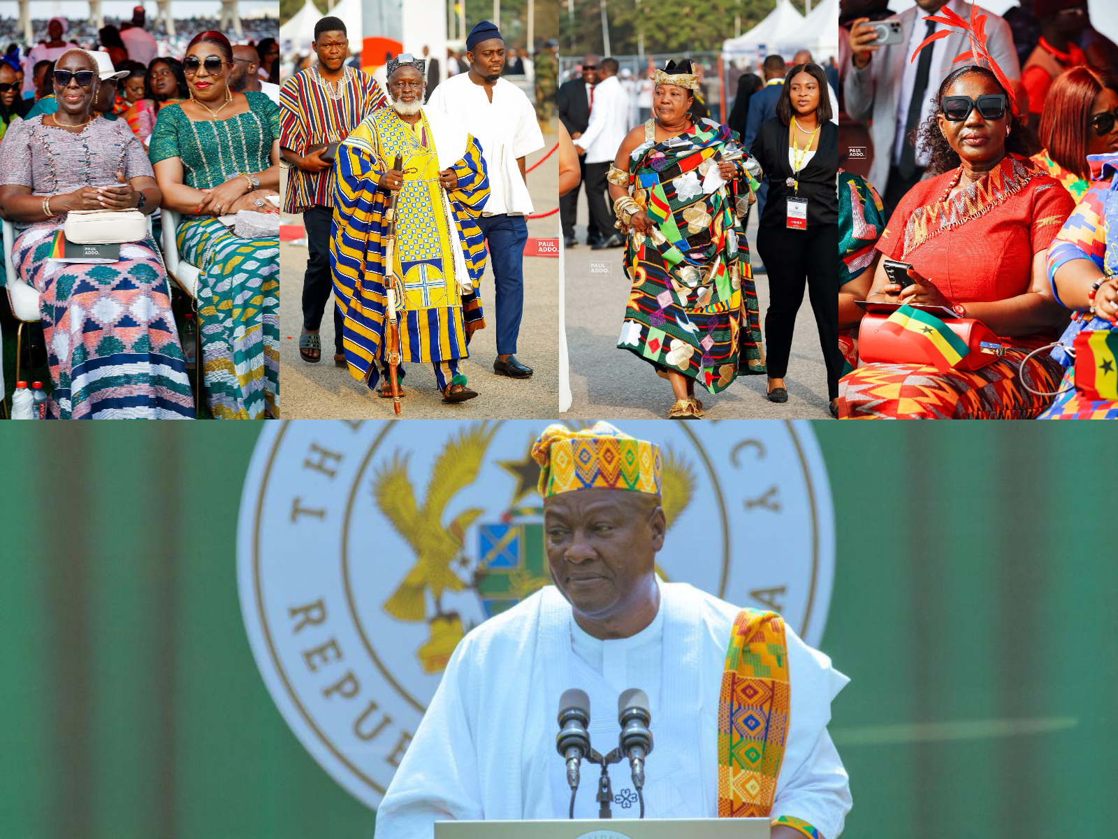 Kente, African Wear, John Mahama's Inauguration