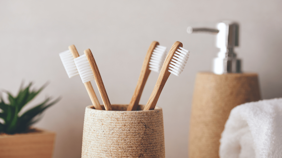 Bamboo toothbrushes