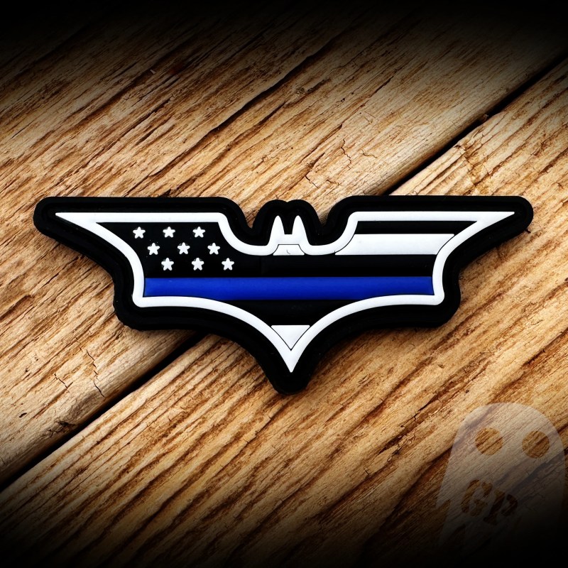 Thin Blue Line Pvc Patch - Premium Space Wallpaper Gallery - 4K