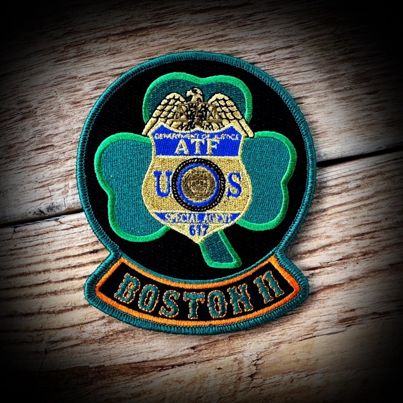 Embroidered Atf Worcester Mass Patch Ghost Patch - Premium Dark Illustration Gallery - HD