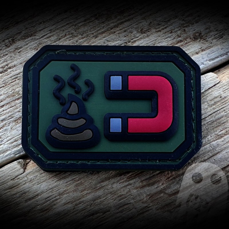 Buy Shit Magnet Pvc Morale Patch Online - Amazing Space Pattern - Mobile