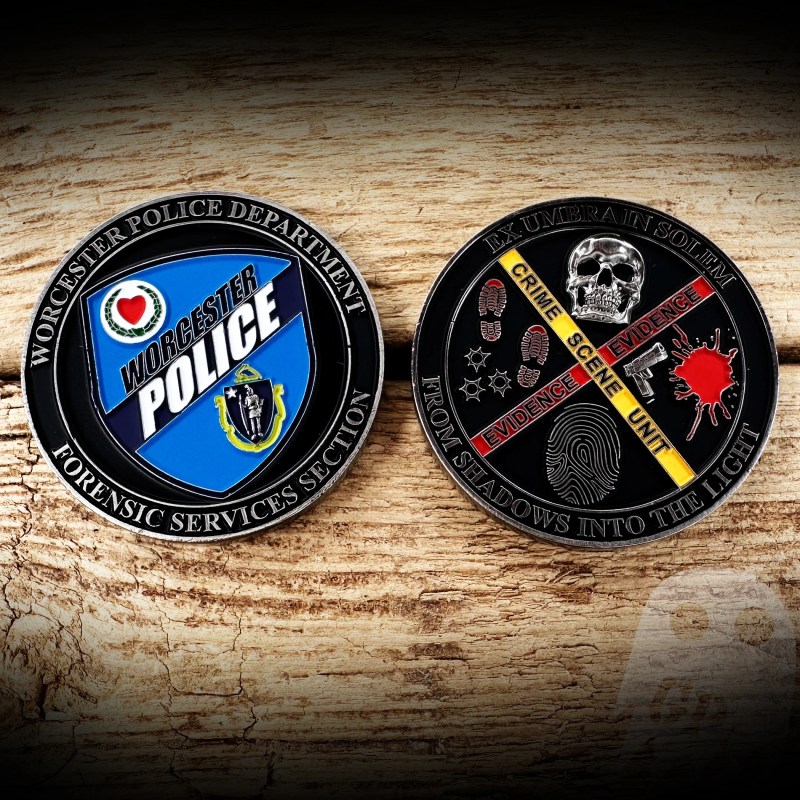 Worcester Ma Pd Forensic Services Coin Ghost Patch - Best Dark Illustrations in Desktop