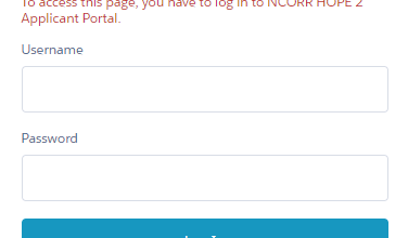 NC HOPE Program Application Status