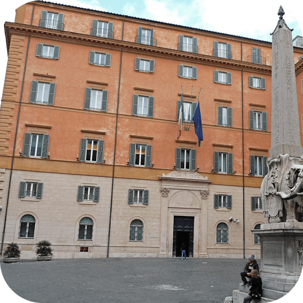 Biblioteca del Senato, P.zza della Minerva Roma
