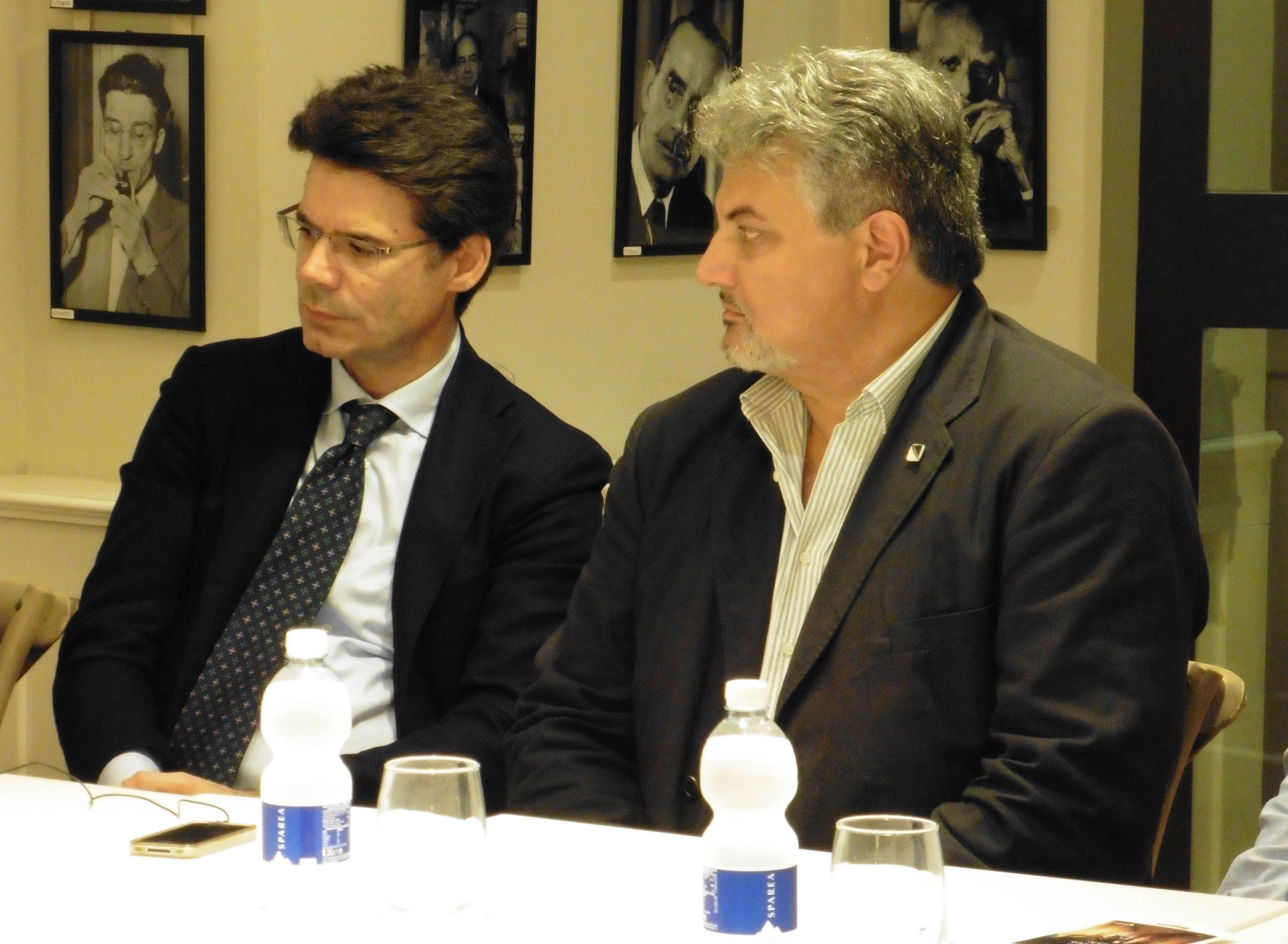 Da sinistra: Nicola Gallo e Antonio Fusco