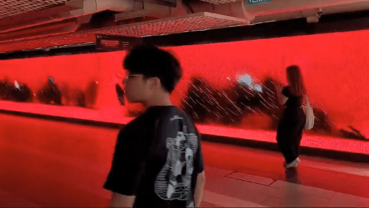 Short clip of MAN with generative AI animation-high - Giant Monster