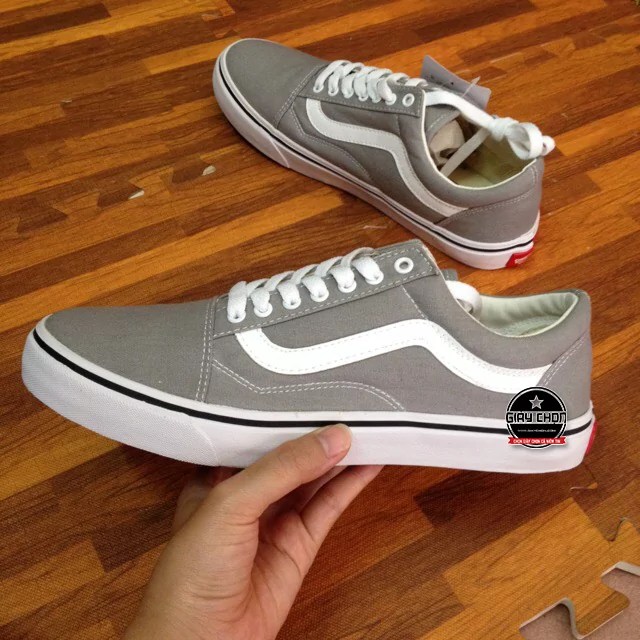 vans oldskool superfake xám made in vietnam