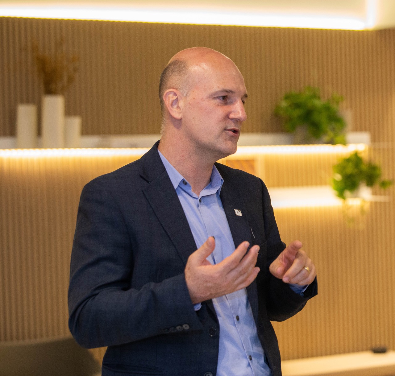 A Plaenge recebeu um grupo restrito de médicos do Hospital Vera Cruz (HVC) para um jantar no decorado do Signature Cambuí