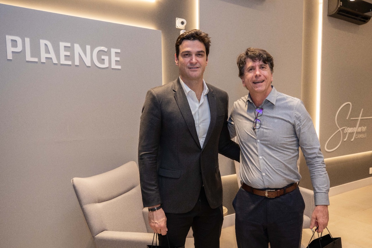 A Plaenge recebeu um grupo restrito de médicos do Hospital Vera Cruz (HVC) para um jantar no decorado do Signature Cambuí