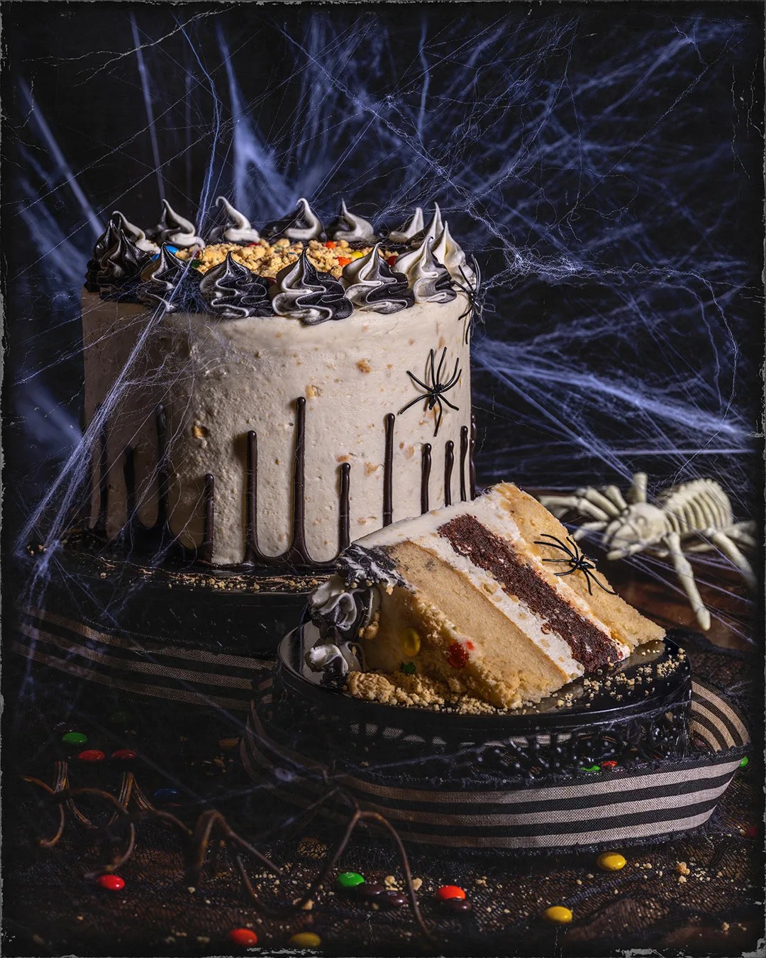 Bride of Frankenstein Cake