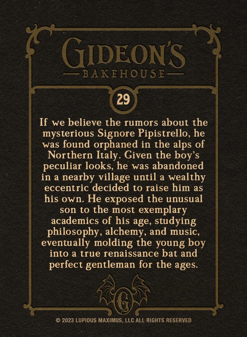 29 Signore Pipistrello - Back