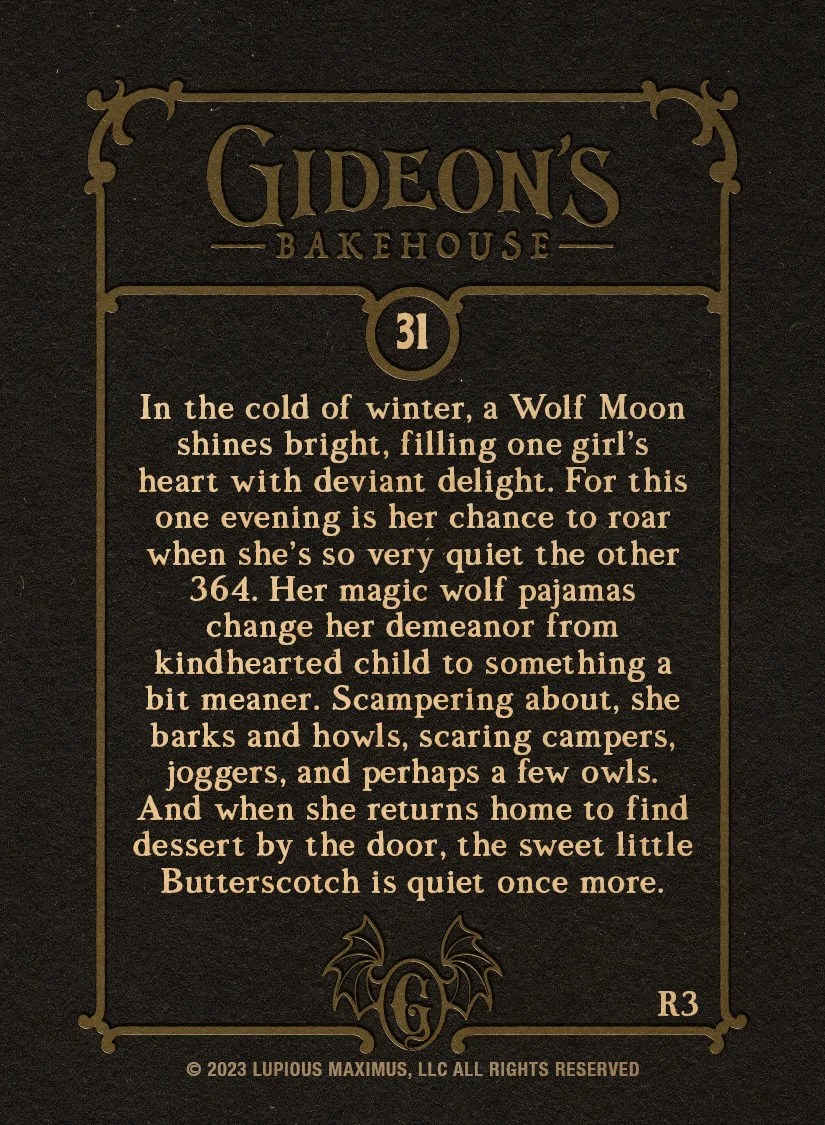 31 Butterscotch Chaser - Back