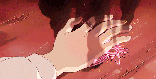 Explore and share the best anime holding hands gifs and most popular animated gifs here on giphy. Howl S Moving Castle Gif Gif Abyss