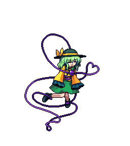 Koishi komeiji is satori komeiji's younger sister. 25 Koishi Komeiji Gifs - Gif Abyss