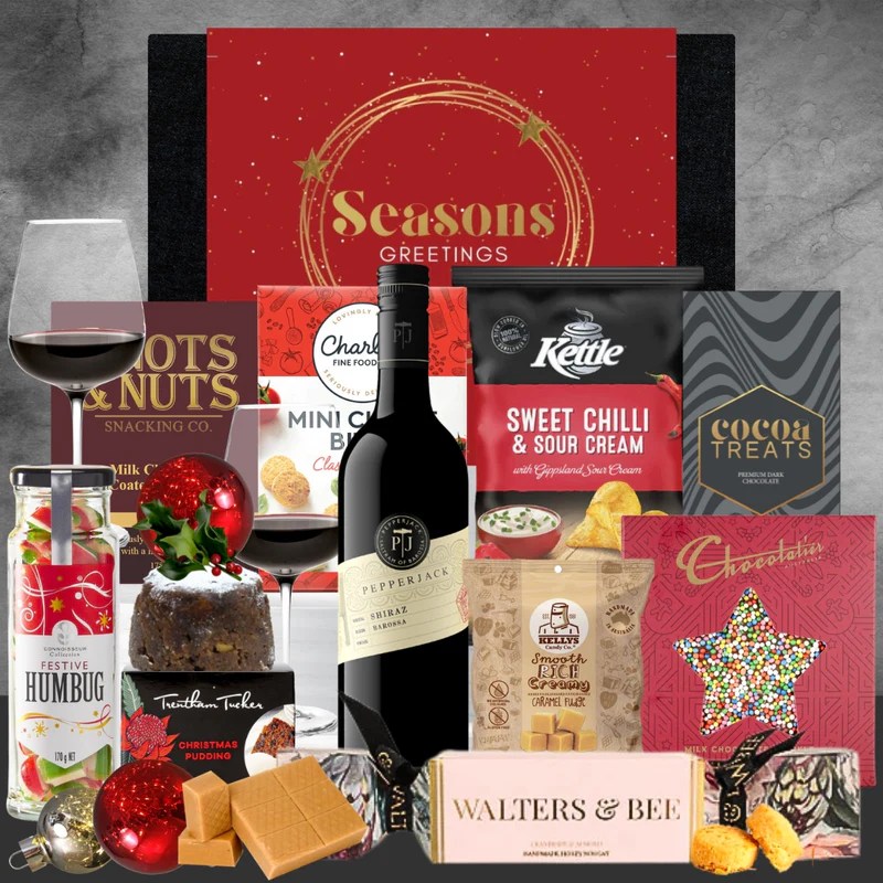 Red Wine & Pudding Hamper