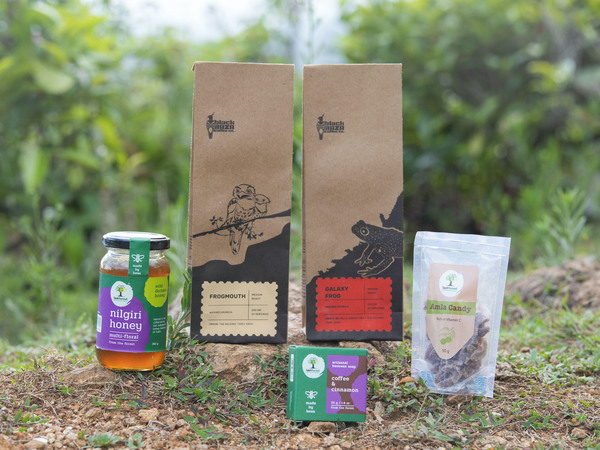 Blue mountain gift box